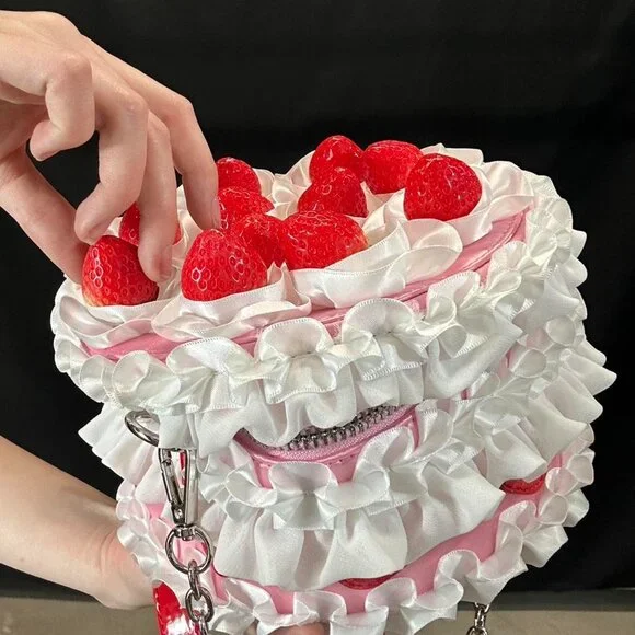Dollskill strawberry shortcake bag purse A purse so sweet you wanna eat it! - Picture 4 of 8